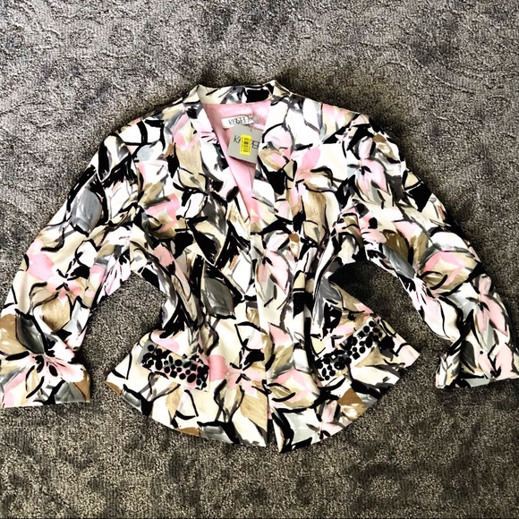 Kasper Jackets & Blazers - Kasper Multicolored Blazer Size 16 NWT